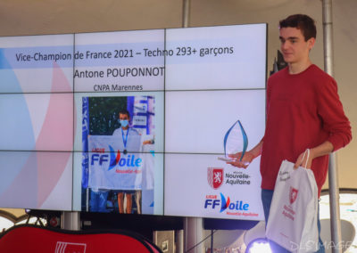 Antoine Pouponnot - Cérémonie champions.nes NA 2021