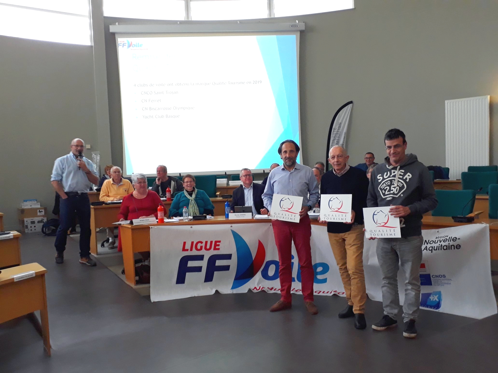 4 nouveaux clubs de voile néo-aquitains ont obtenu la marque Qualité Tourisme !