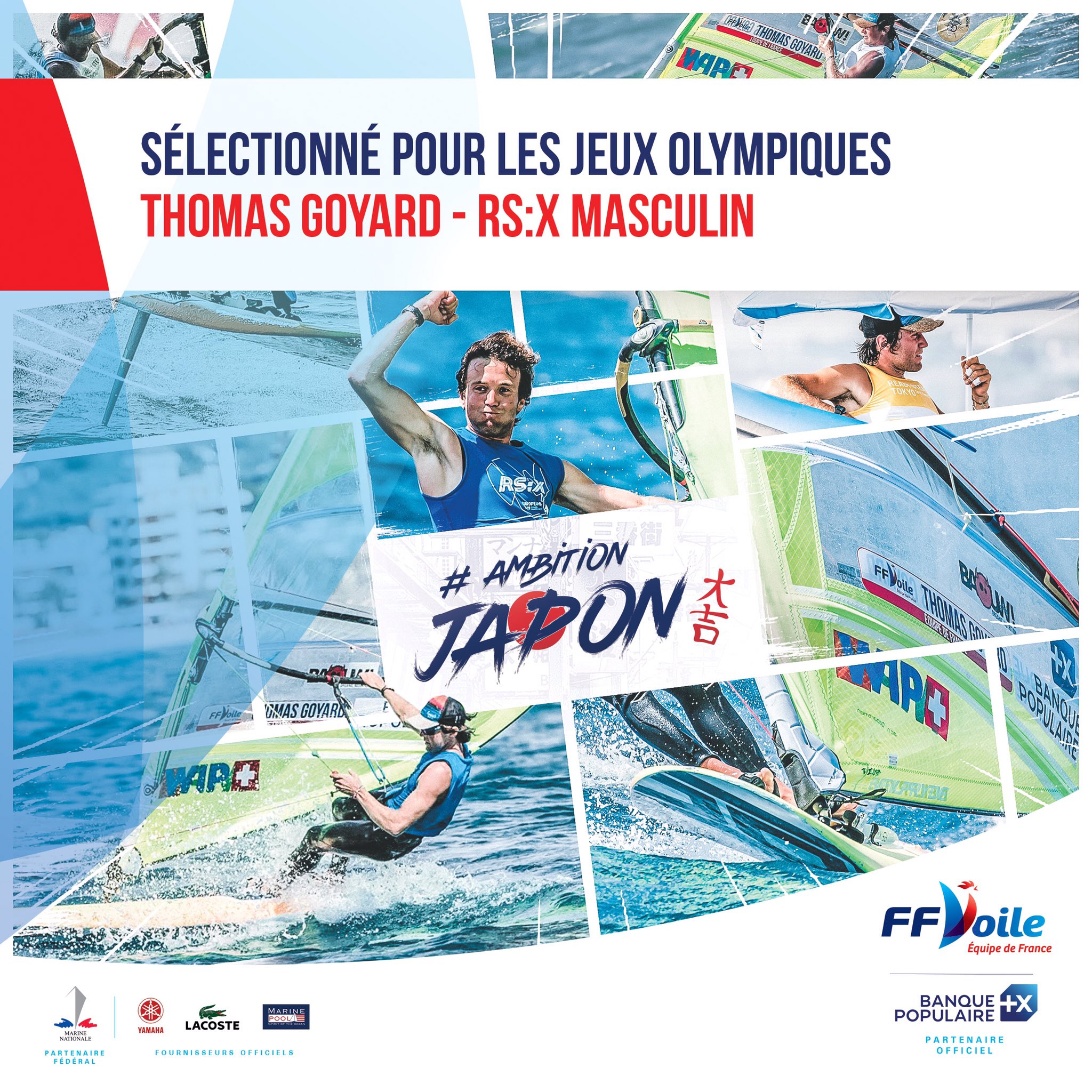 TOKYO 2020 : 4ème sélectionné pour le Pôle France de La Rochelle !