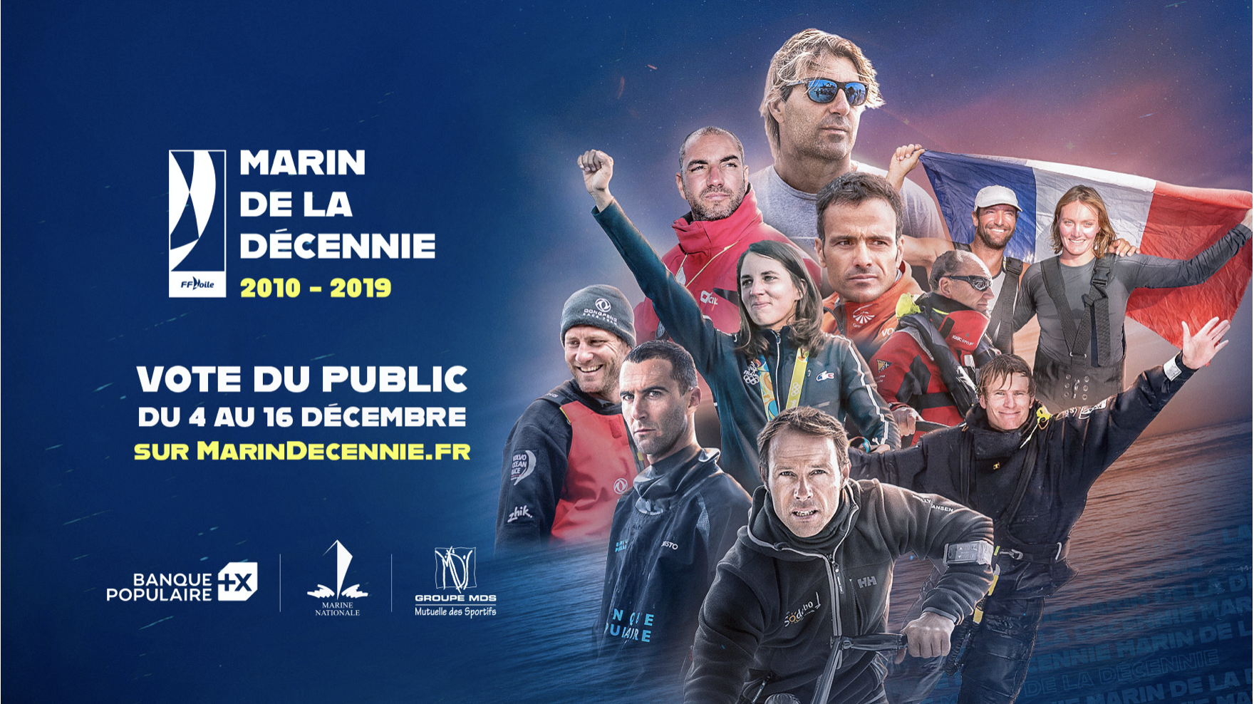 3 Néo-Aquitains en lice pour devenir « Marin de la Décennie »