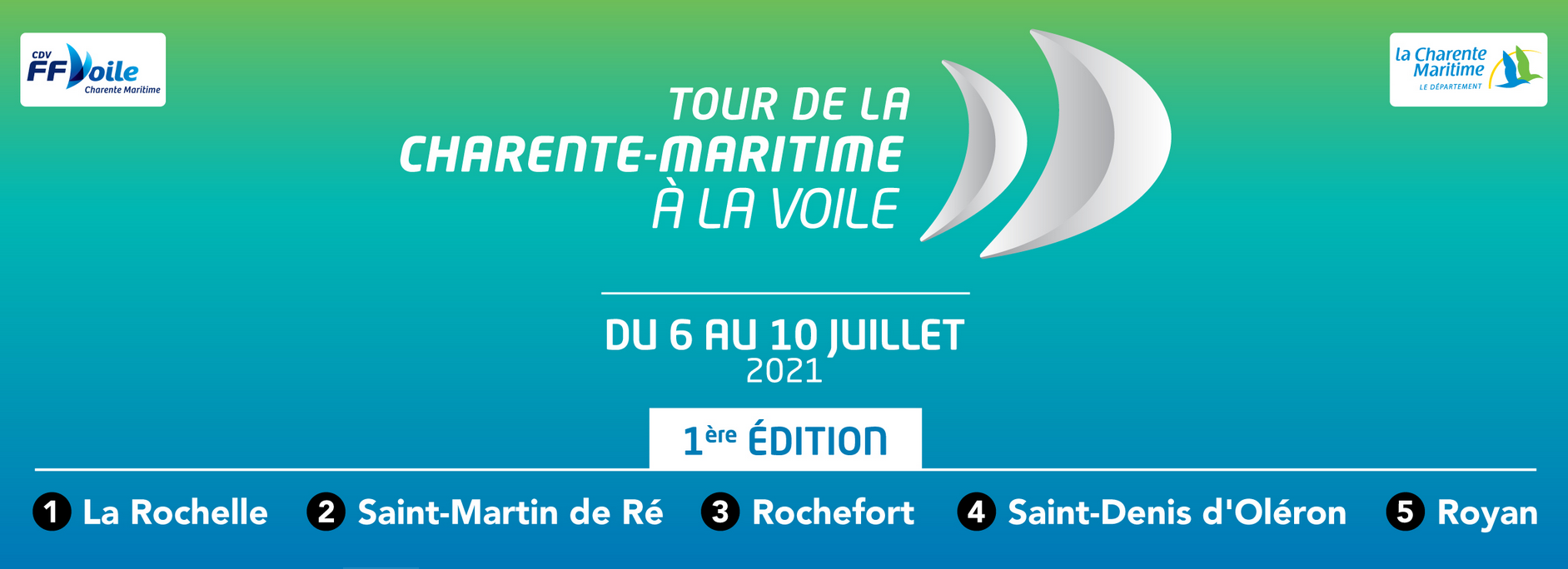 Participez à la Première édition  du Tour de la Charente-Maritime !