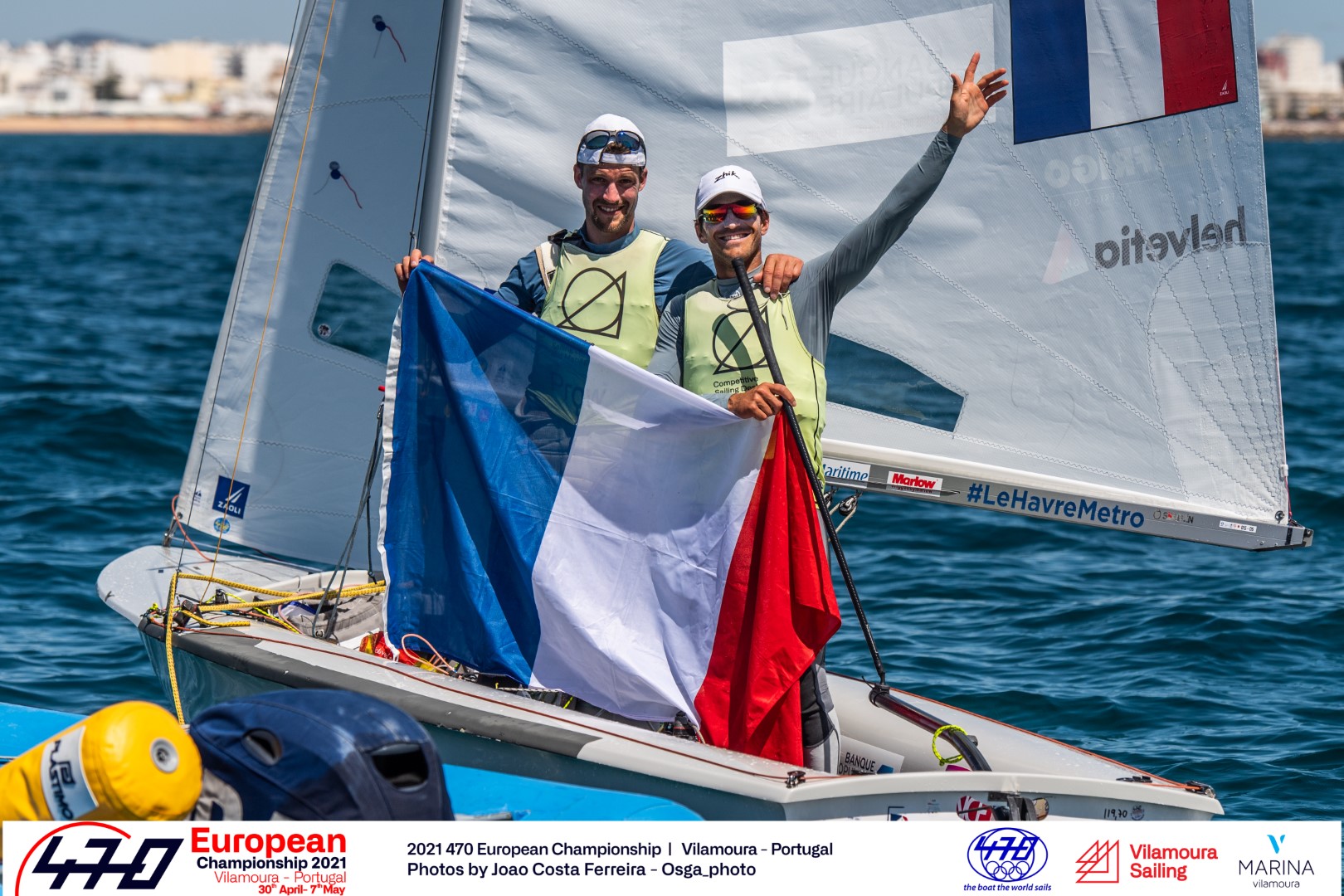 Kévin Peponnet et Jérémie Mion décrochent l’Or au Championnat d’Europe 470 !