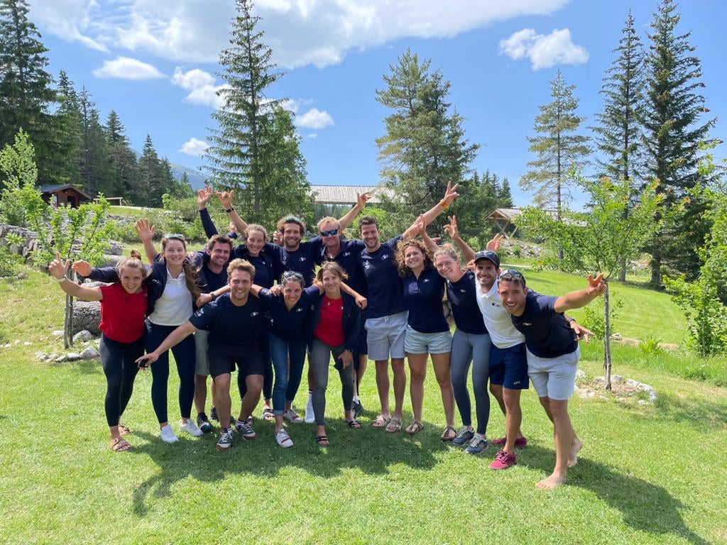 Stage de cohésion pour l’équipe de France Voile