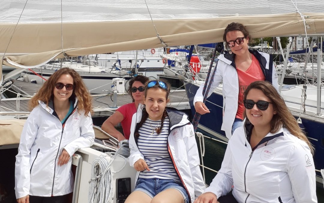 Equipage 100% féminin sur le Tour de Charente-Maritime : un pari réussi pour la commission féminine de la LVNA