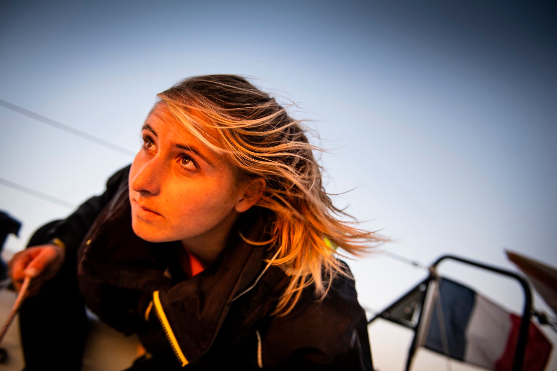 Voile féminine : portrait de Violette Dorange