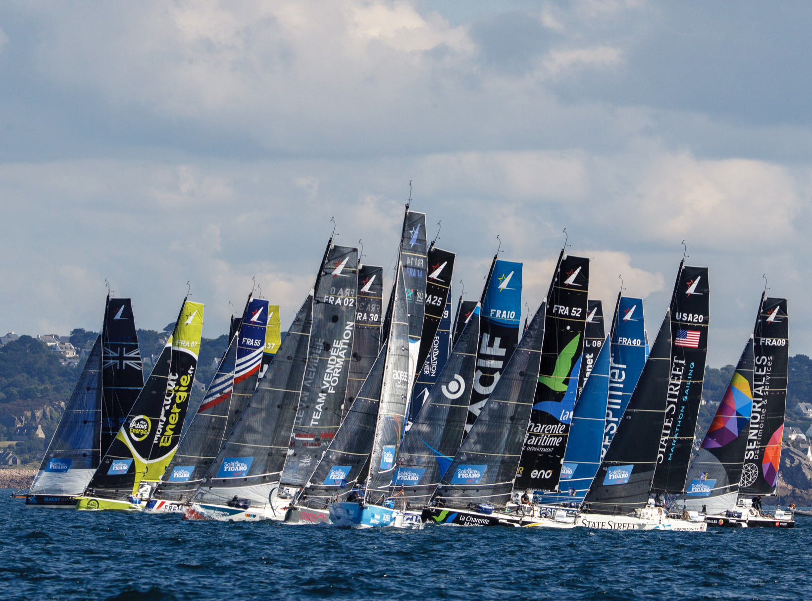 Nos Néo-Aquitains sur la ligne d&rsquo;arrivée de la Solitaire du Figaro