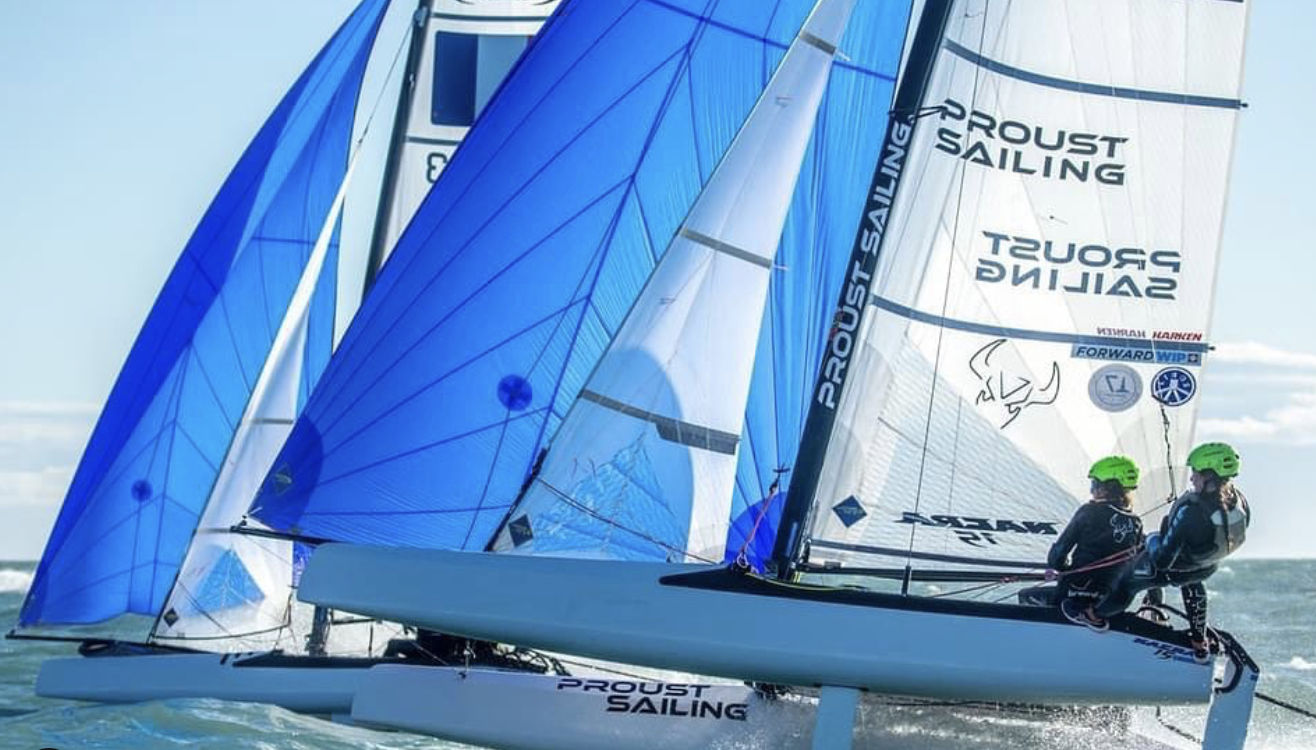 Eloïse CLABON et Thomas PROUST Vice-Champion du Monde en NACRA 17 !