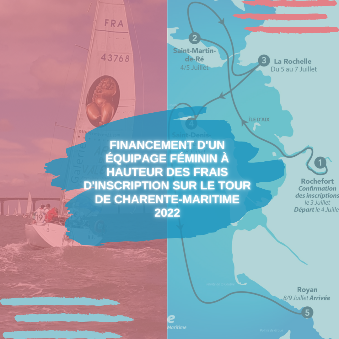 Soutien à un équipage féminin pour participer au Tour de Charente-Maritime !