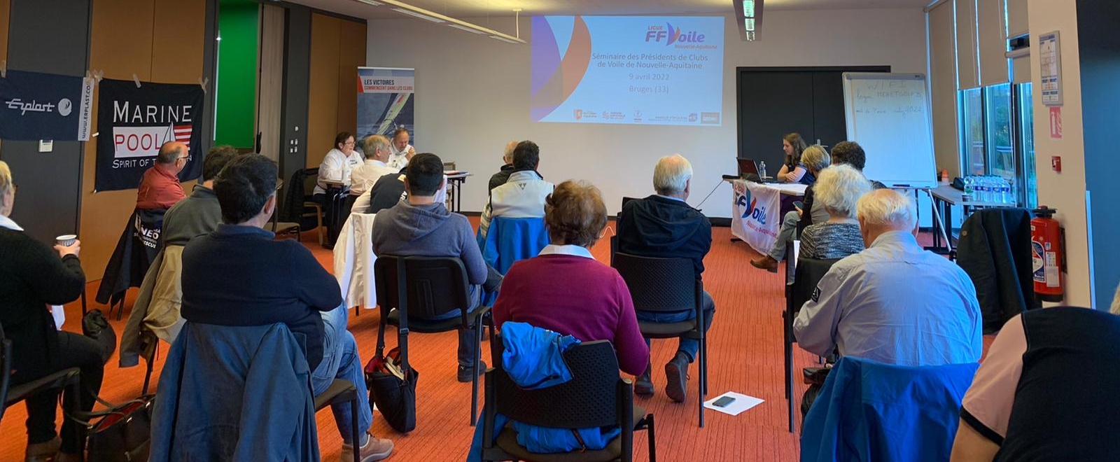 Un programme riche présenté au Séminaire des Président.e.s de Clubs de Voile de Nouvelle-Aquitaine