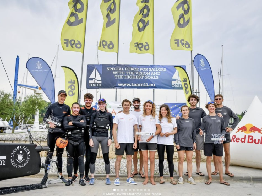 Victoire finale du Team France sur le 2ème Acte de la Youth Foiling Cup à Portoroz en Slovénie et  3e place de Groupe Atlantic !