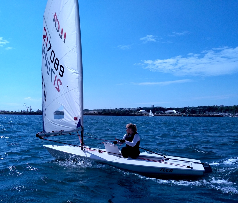 Les coureurs néo-aquitains et du Pole Espoir sur les podiums du National ILCA de Brest 2022