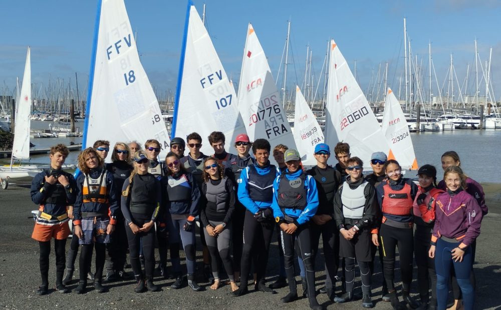 Premier Stage ILCA de l&rsquo;année par la Ligue au Pôle France de La Rochelle