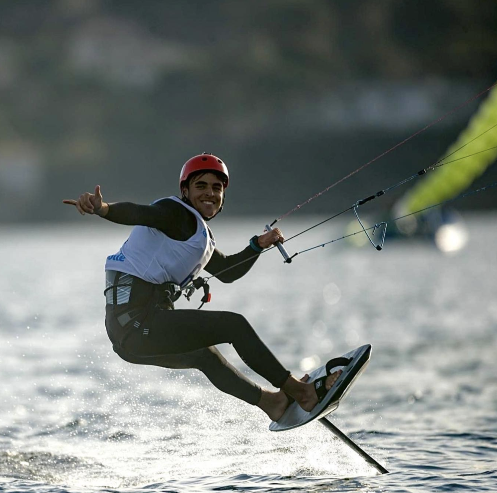 Paul Labordère à la 3ème place du Championnat de France Senior Kitefoil !
