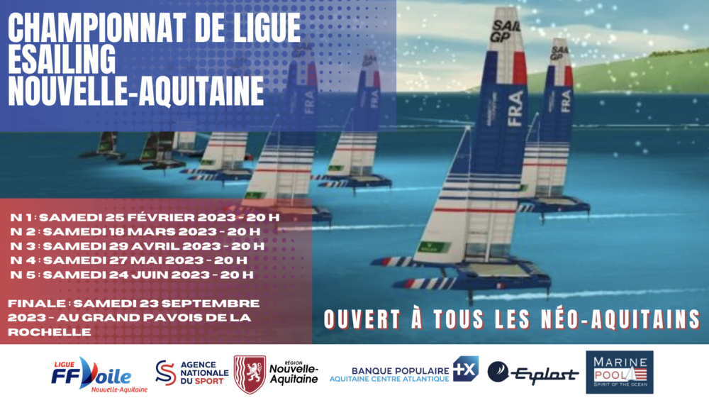 Ouverture inscriptions : Championnat de Ligue Esailing 2023 !