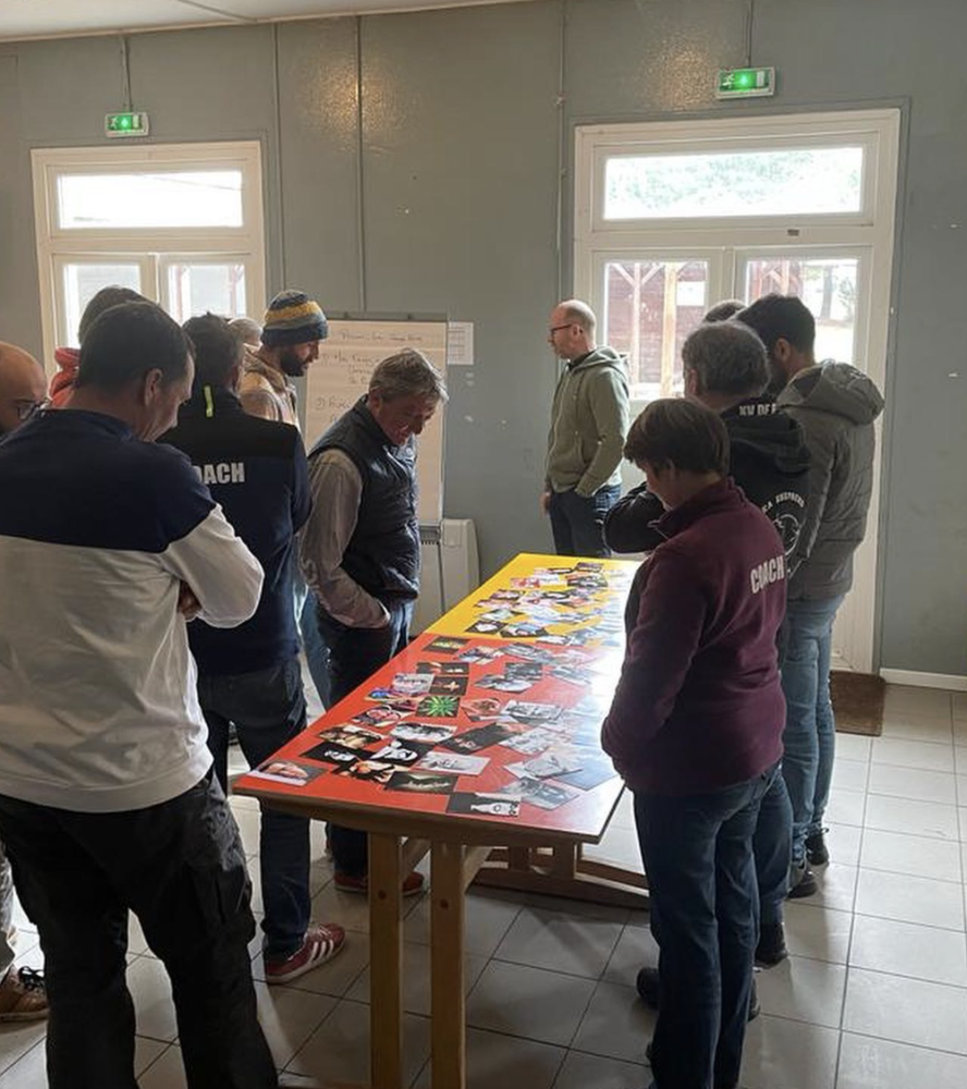 Temps de cohésion des entraîneurs de la région