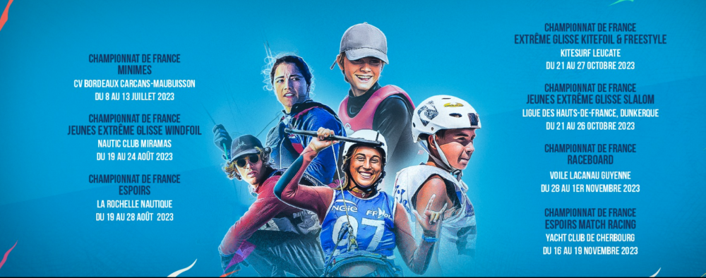 CHAMPIONNAT DE FRANCE MINIMES AU CERCLE DE VOILE BORDEAUX CARCANS-MAUBUISSON POUR LA 2ÈME ANNÉE CONSÉCUTIVE !