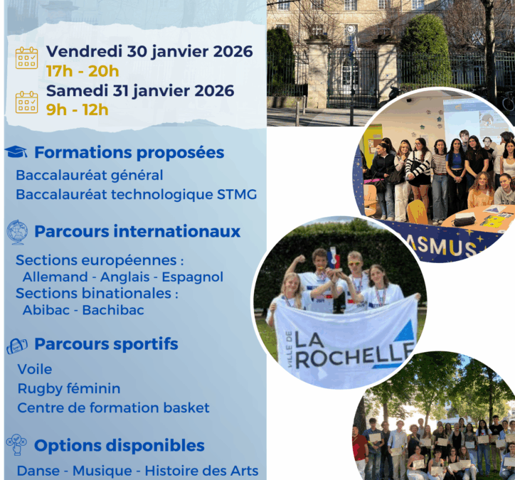 Portes ouvertes lycée DAUTET